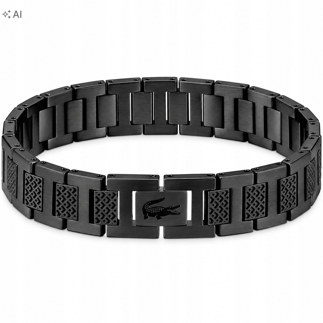 Lacoste Metropole Collection Link 2040119 czarna 19,5 cm