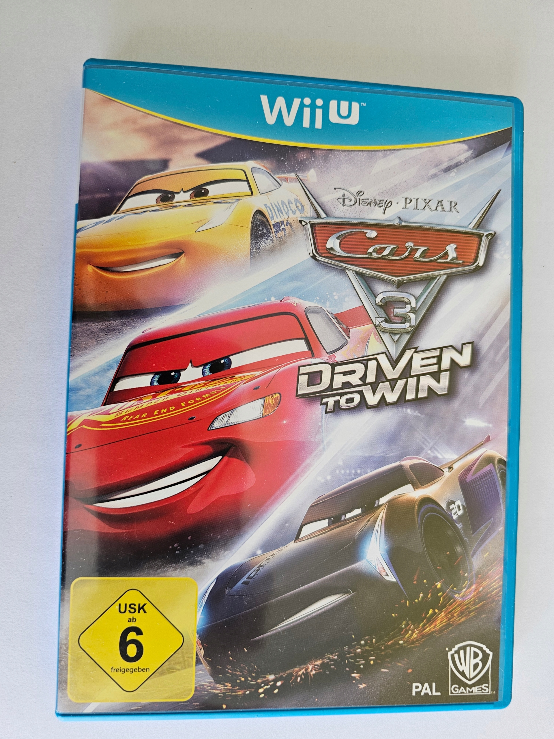 Cars 3: Driven to Win Auta 3 Nintendo Wii U