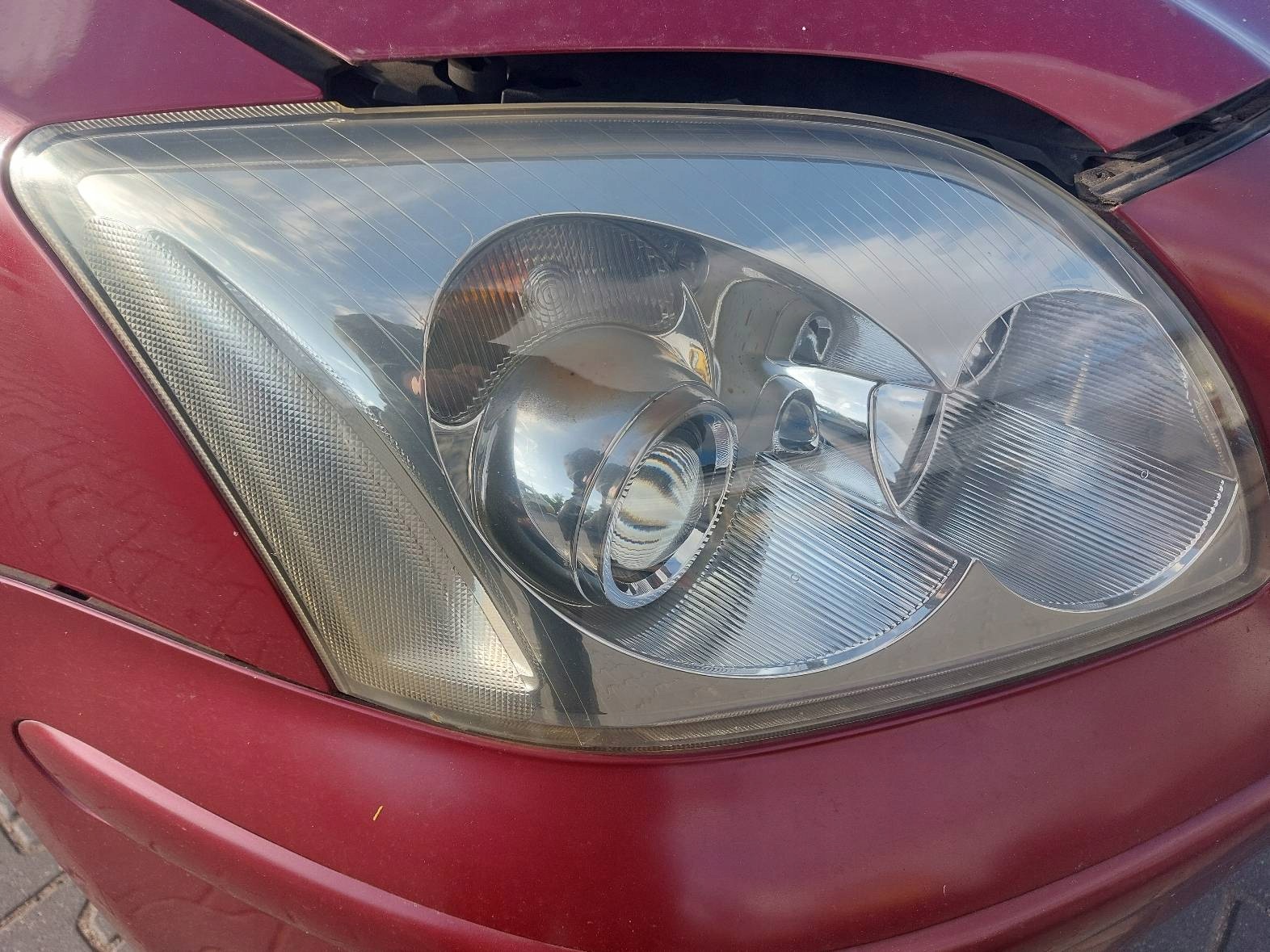complete front bonnet bumper light fender TOYOTA AVENSIS T25 3M8