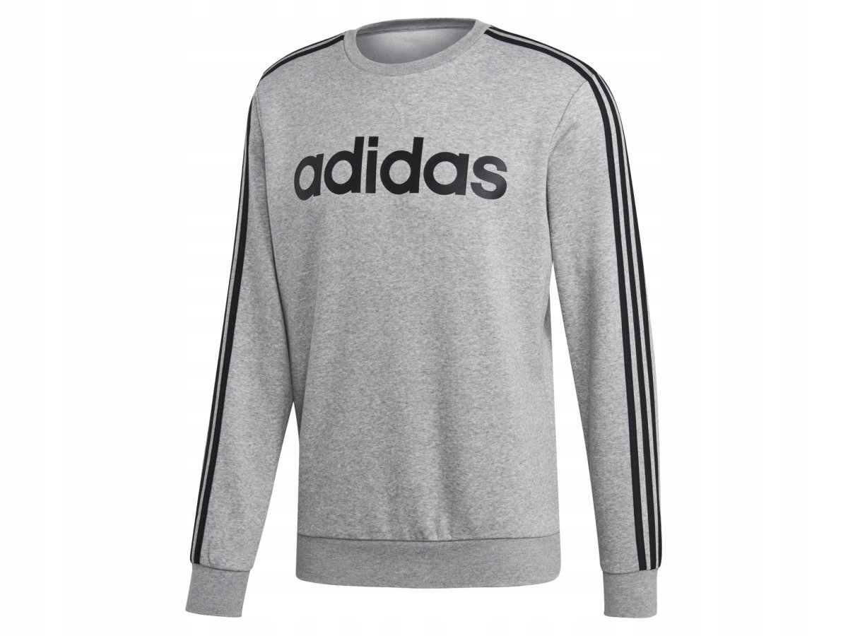 Pánská mikina bez kapuce Adidas E 3S Crew Fl Xs