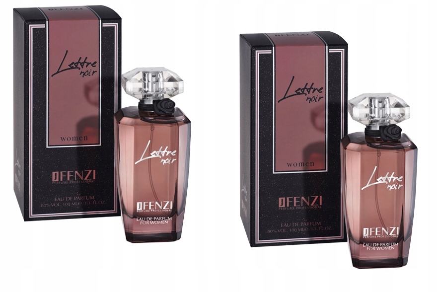 JFenzi Lettre Noir 2x100 ml parfémovaná voda