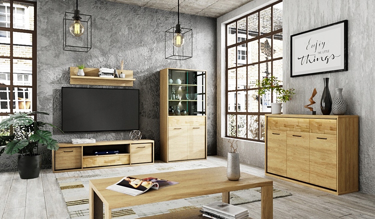 PÓŁKA ŚCIENNA NAD BIURKO = KSIĄŻKI DEKORACJE 120CM Marka Elior