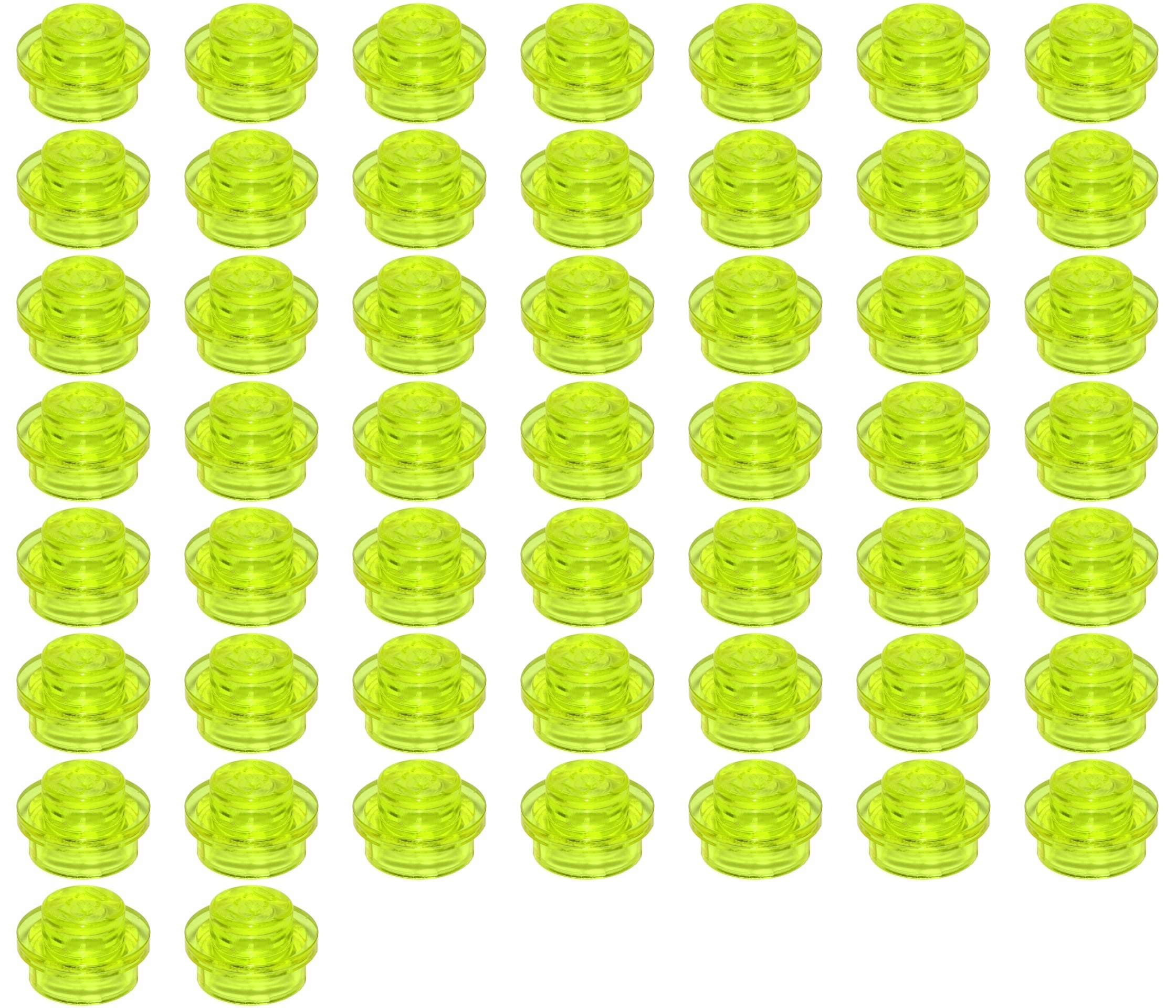 

Lego 4073 1x1 trans neon green Nowy (6g) 51 szt.