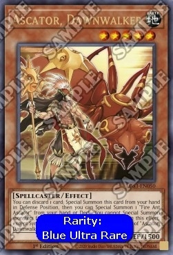 Yu-Gi-Oh! TCG: Ascator, Dawnwalker (V.3) (LDS3)