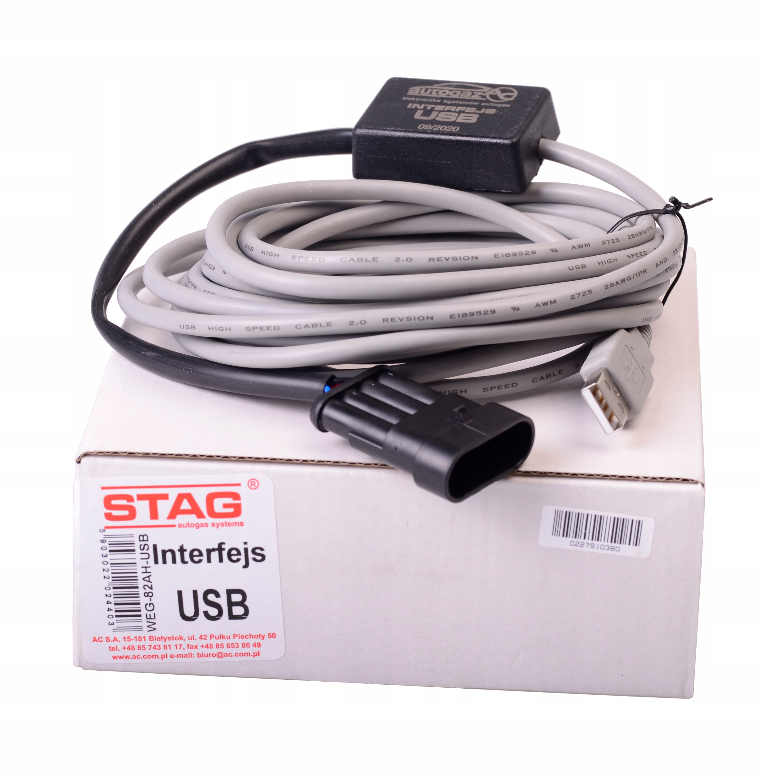 Interfejs diagnostyczny lpg Stag Usb 4m
