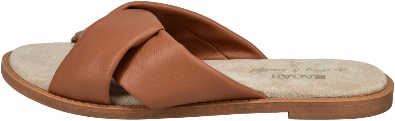 Bagatt Hnědé Nazouváky Casual S Měkkou Vložkou 38 6DA