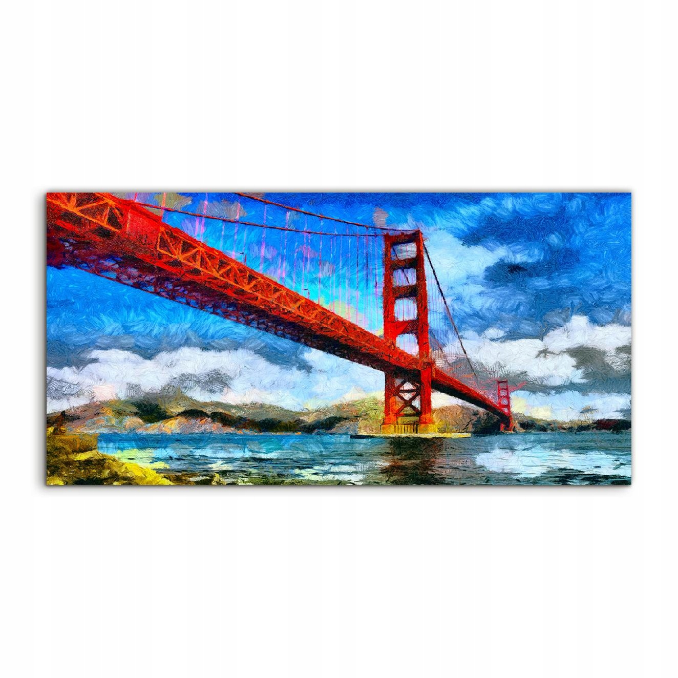 

Obraz akrylowy 120x60 z nadrukiem Most Woda Niebo