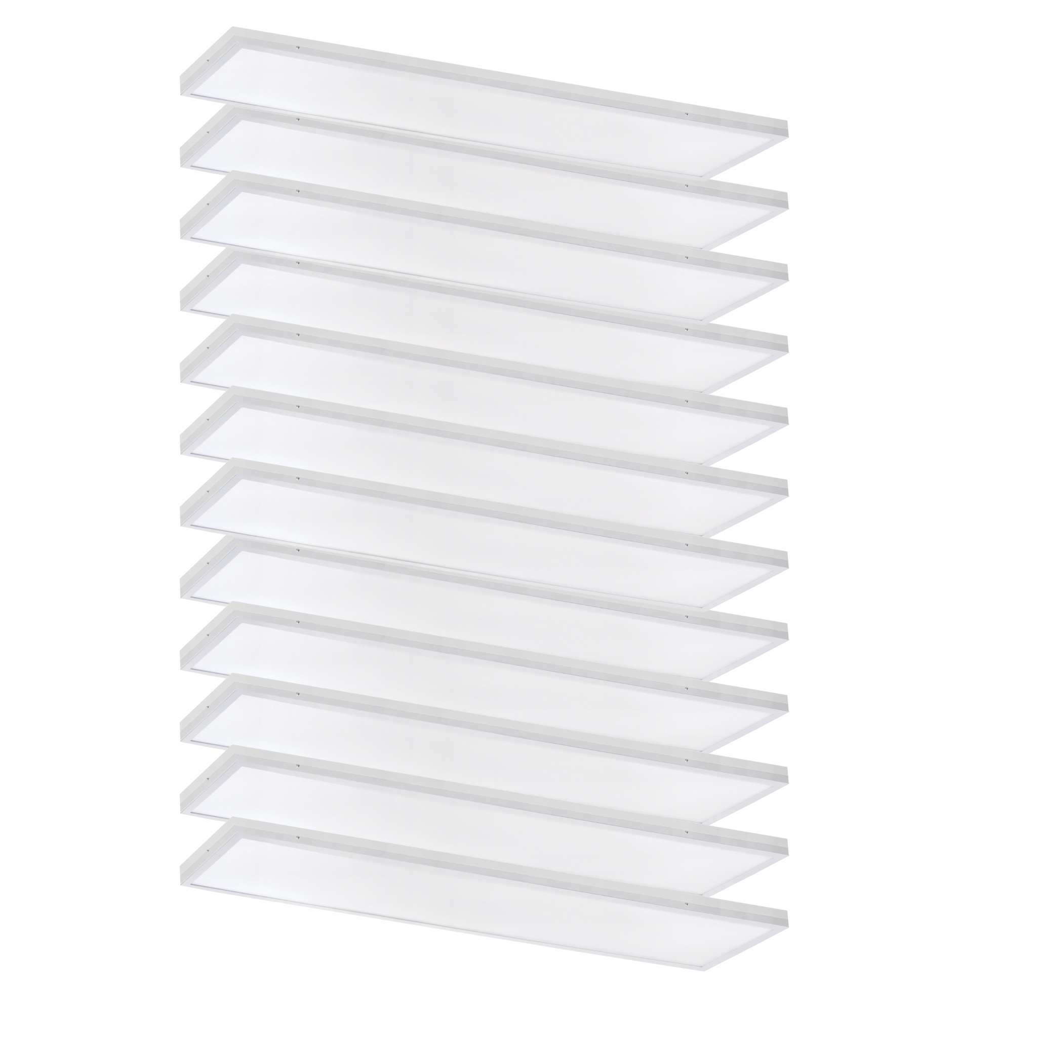 Panel Led sufitowy 40W natynkowy LL Panel N/P12030NW 120 x 30 cm 12 szt.