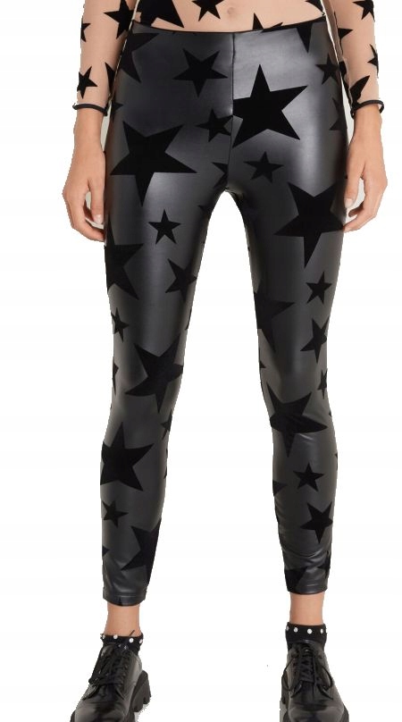 

Calzedonia Tezenis termal Legginsy efekt Skóry S