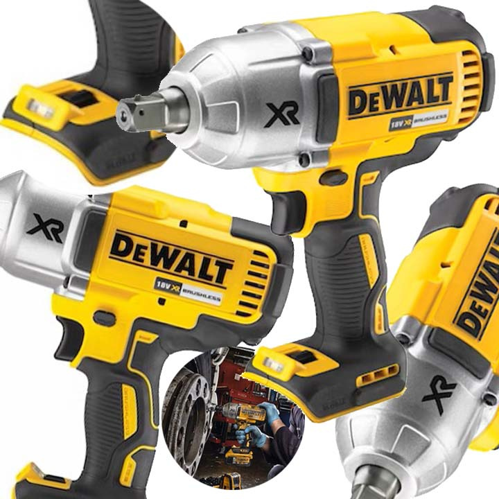 DeWALT Úderový Akumulátorový Kľúč Na Kolesá Bezkartáčový DCF899N 18V 950Nm