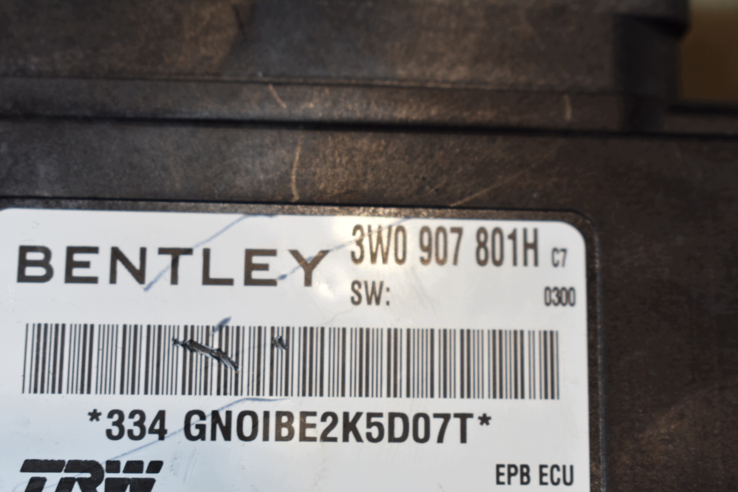 IDEALNY module control unit electric brake BENTLEY FLYING SPUR 1