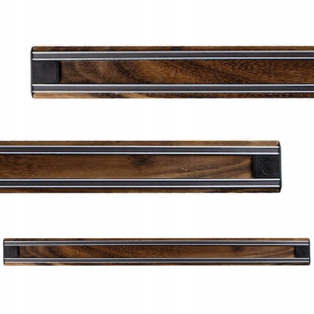 Bisbell Drevená magnetická lišta na nože 50 cm 500 mm B45A50