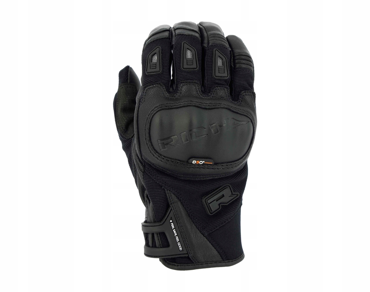 Motocyklové rukavice Richa Magma II Black veľ. XL