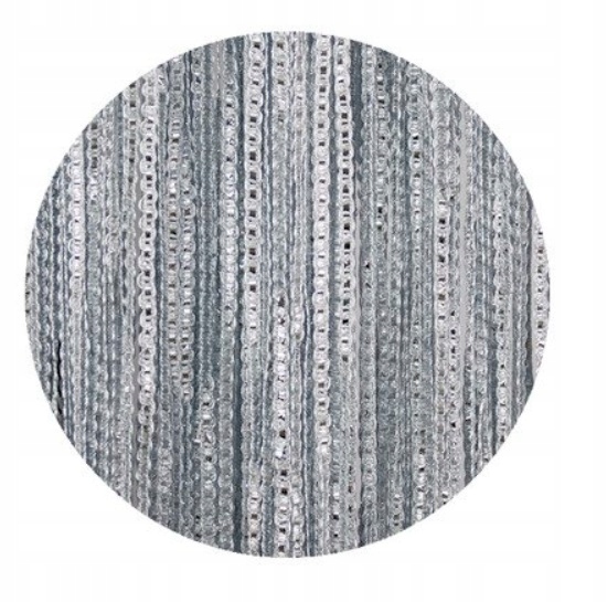 

Popiel Firanka makarony Pasek Srebrna Nić 100x200