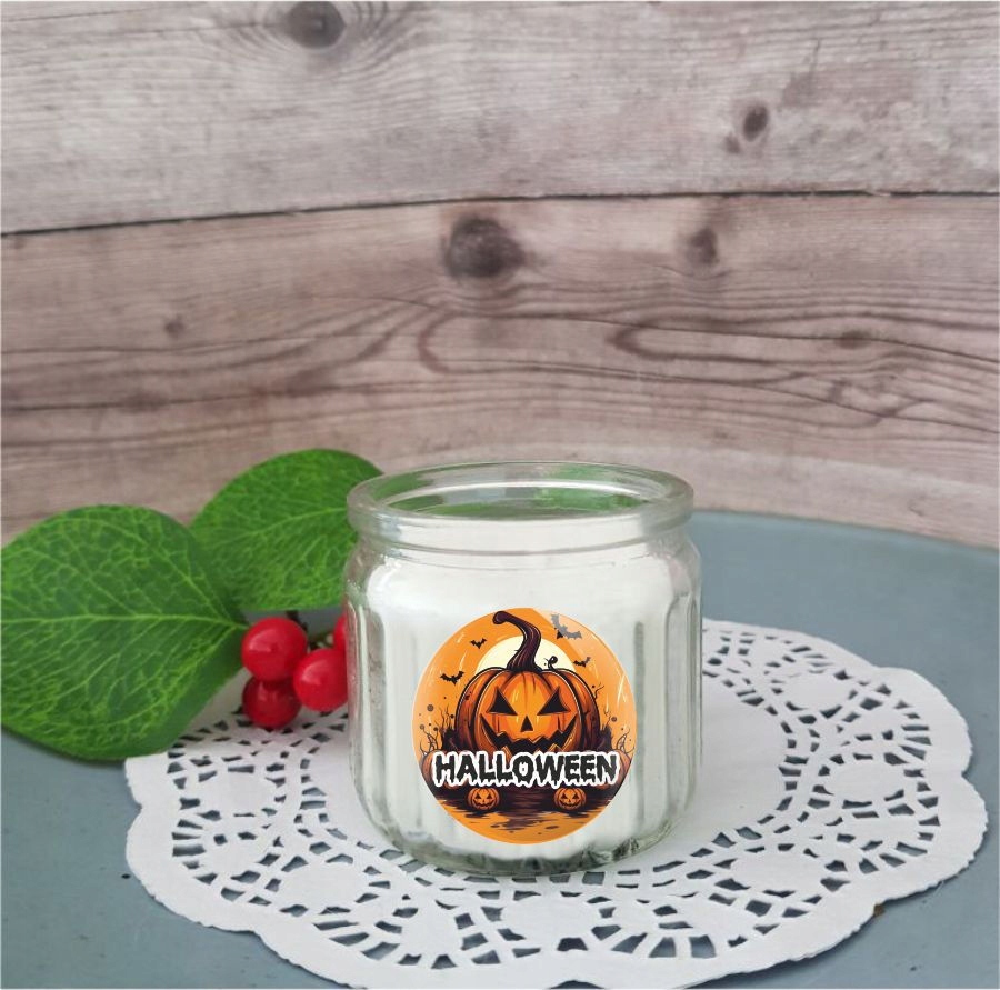 Świeczka dekoracyjna na HALLOWEEN 5szt. DEKORACJE na stół świeca zapachowa Stan opakowania oryginalne