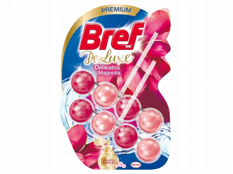 

Kostka do Wc Bref Deluxe Delikatna Magnolia 2x50g