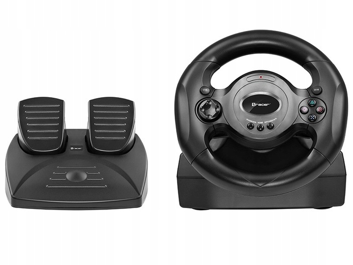Игровой руль с педалями PC PS3 PS4 XBOX One модель Tracer Rayder 4в1