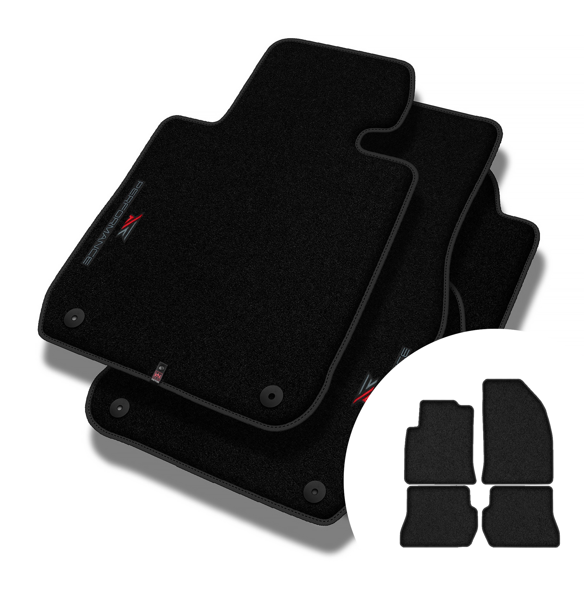 Velúrové koberčeky Performance Premium pre Ford Fiesta V 2005-2008
