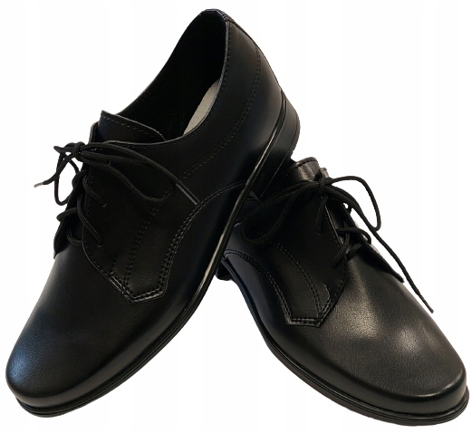 Buty Wizytowe Komunijne Czarne Miko R 36 25,00 CM