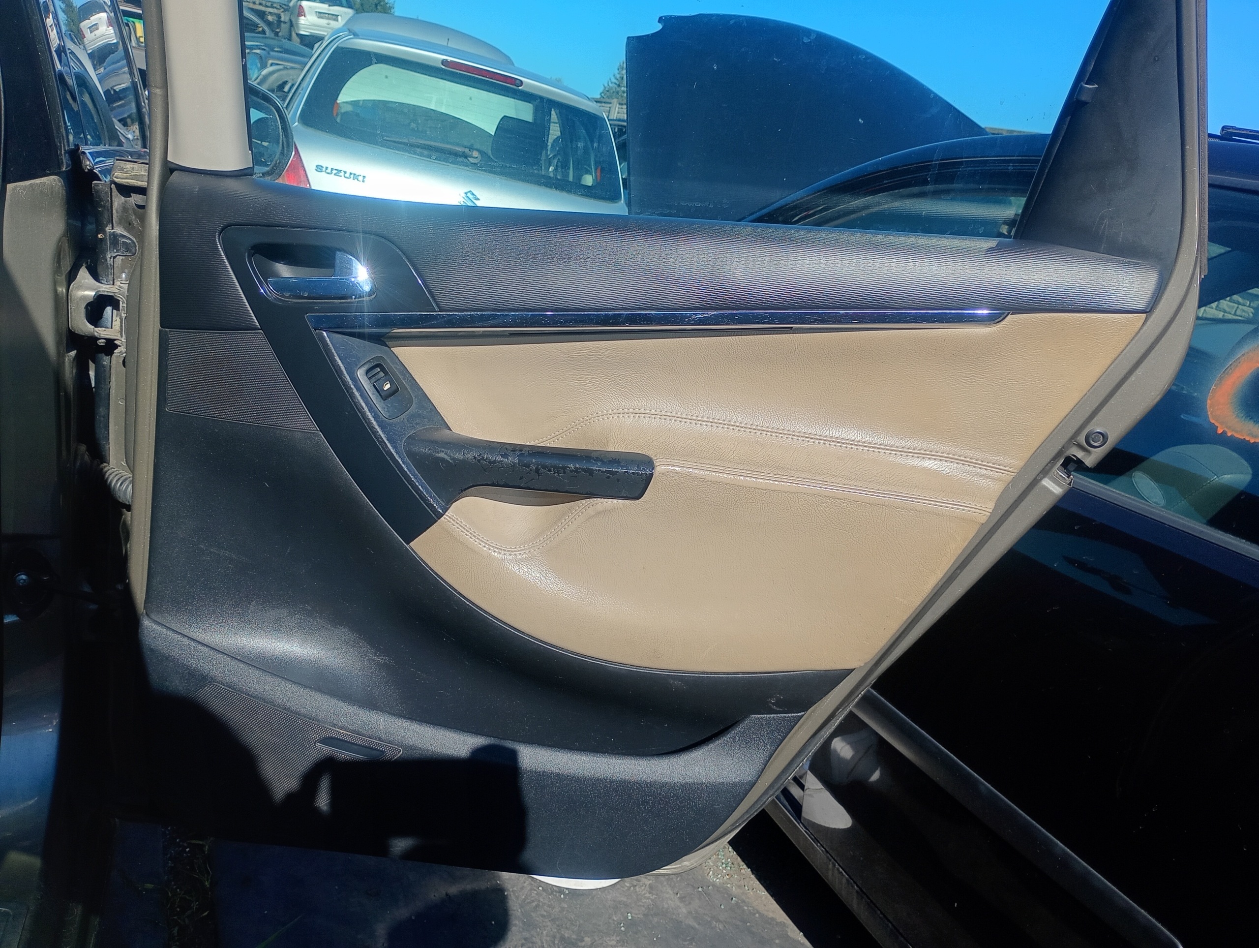 upholstery side right rear part Citroen C4 Picasso FL 07-13