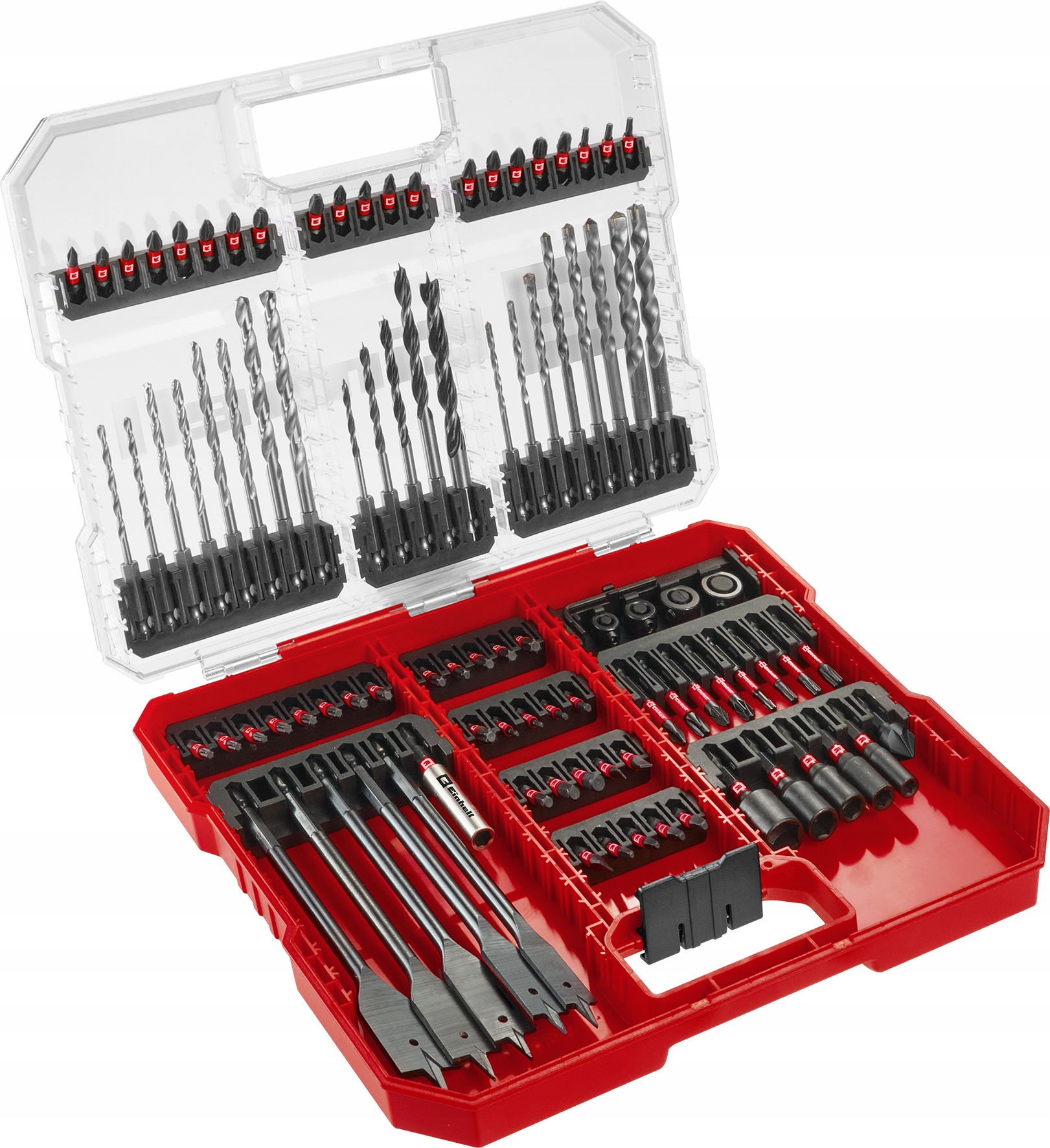 Velká Sada Vrtáků A Bitů V Kufříku 95 Ks Xl-case Box Set Impa Einhell