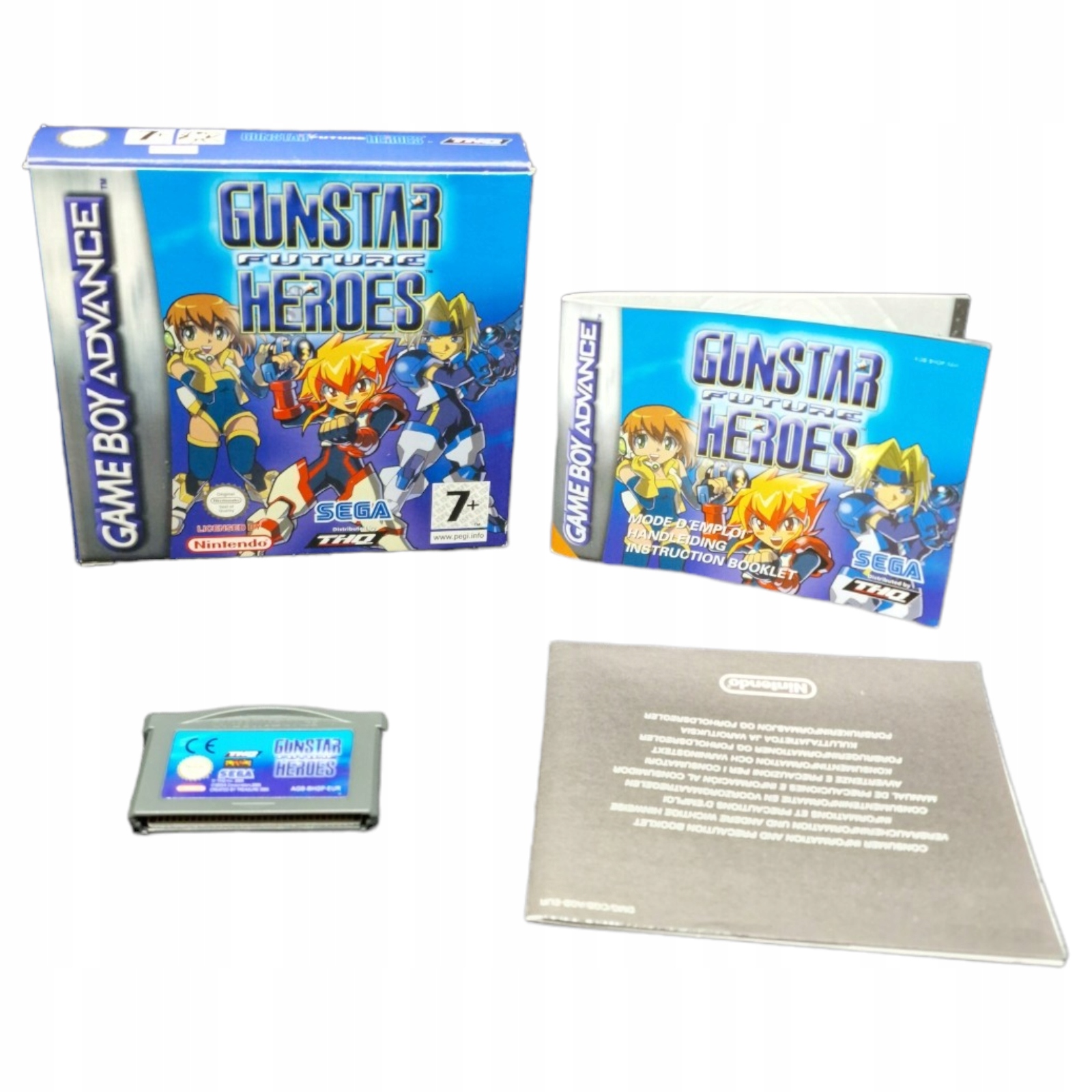 Gunstar Future Heroes Nintendo Game Boy Advance Wydawca SEGA