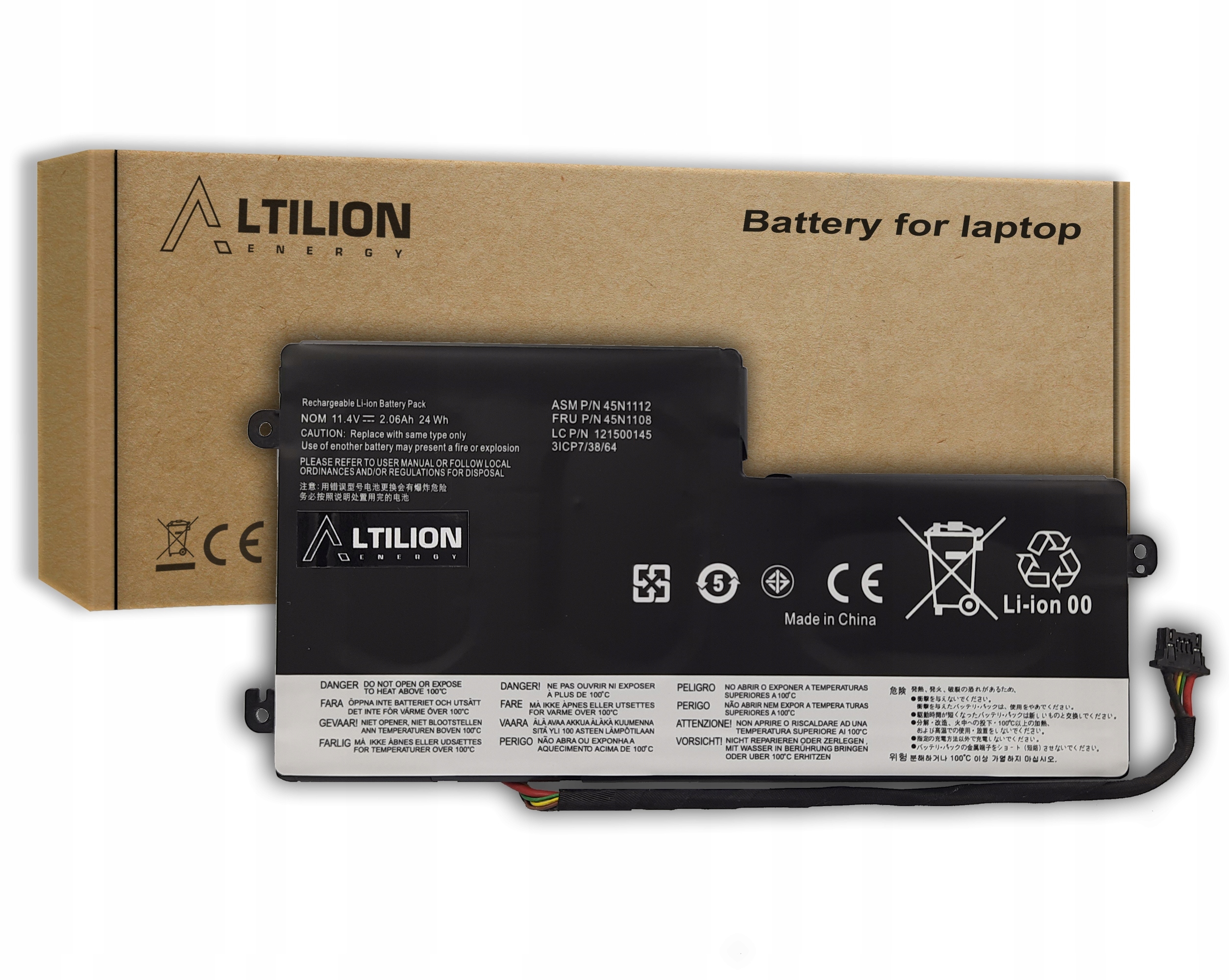 Baterie Altilion Energy 45N1108 je kompatibilní s Lenovo