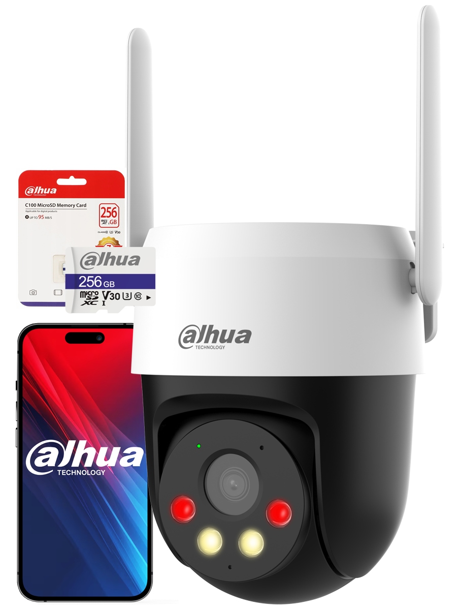 Kamera obrotowa WiFi Dahua P5AE-PV 5Mpx Zewnętrzna Karta 256Gb