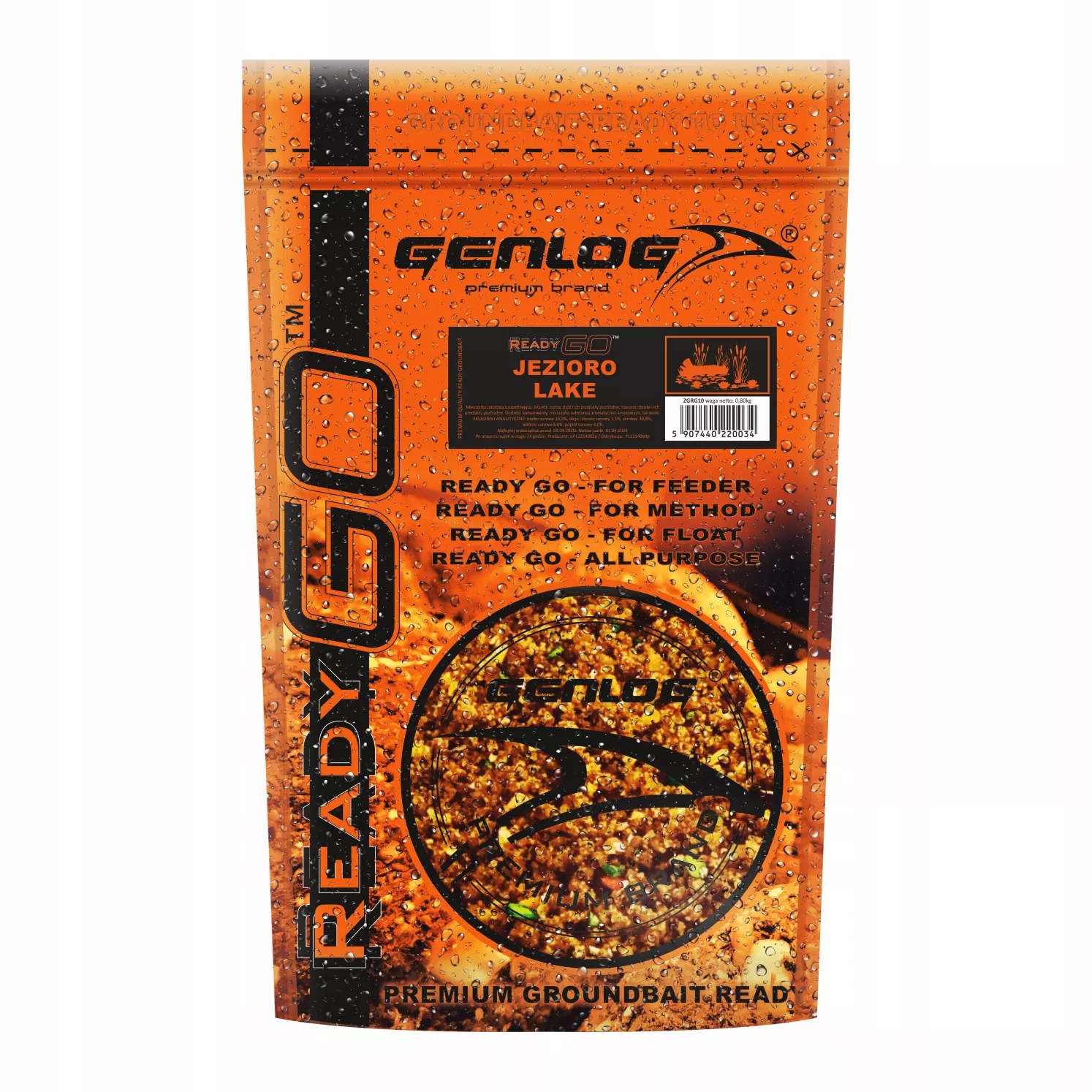 Zanęta Genlog Ready Go 800g Jezioro