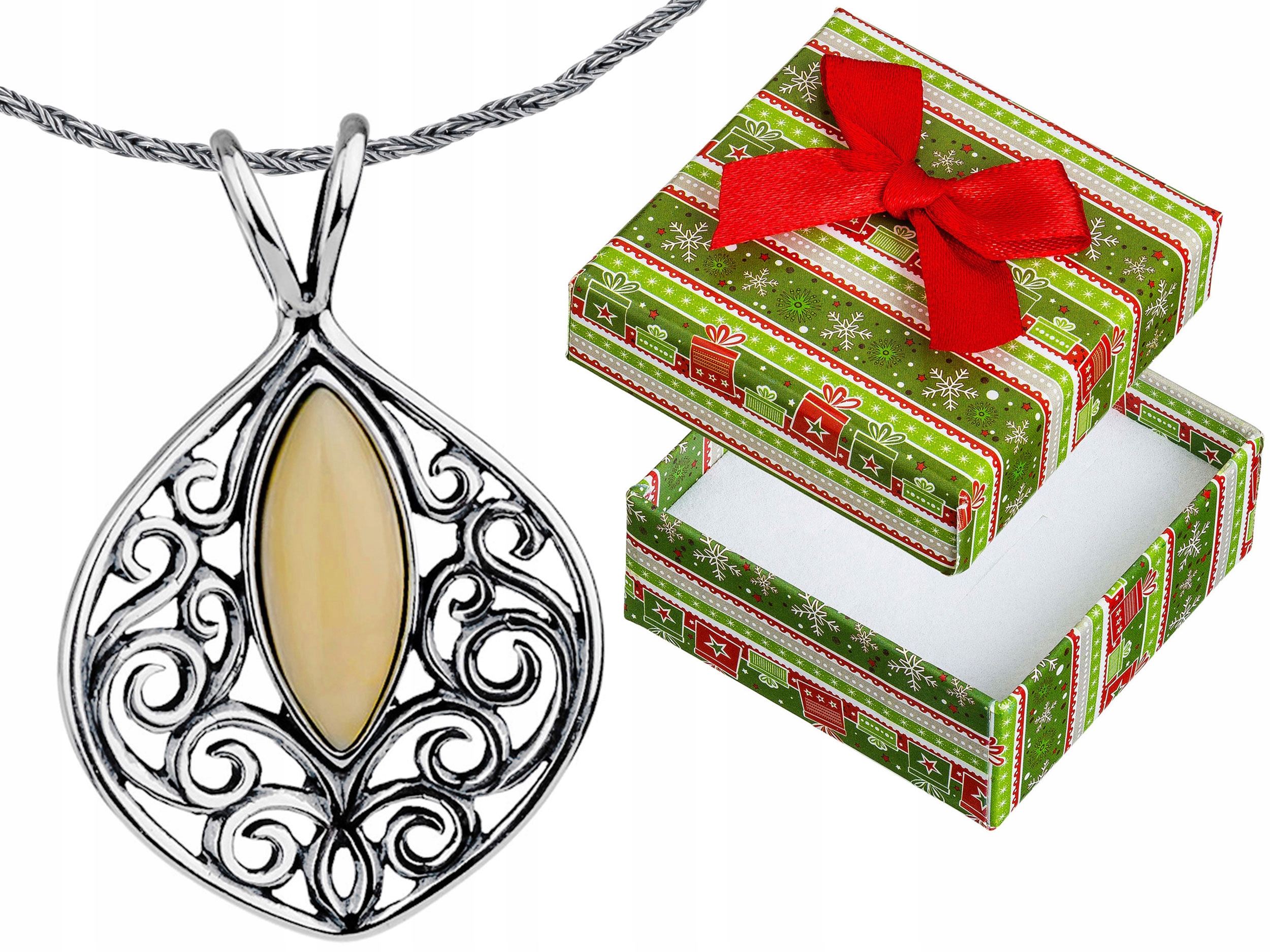 Krátký stříbrný oxidovaný vintage náhrdelník s jantarem Choker 40