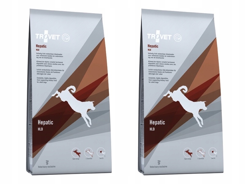 Levně Trovet Dog Hld Hepatic 2 x 12,5 kg – krmivo pro psy