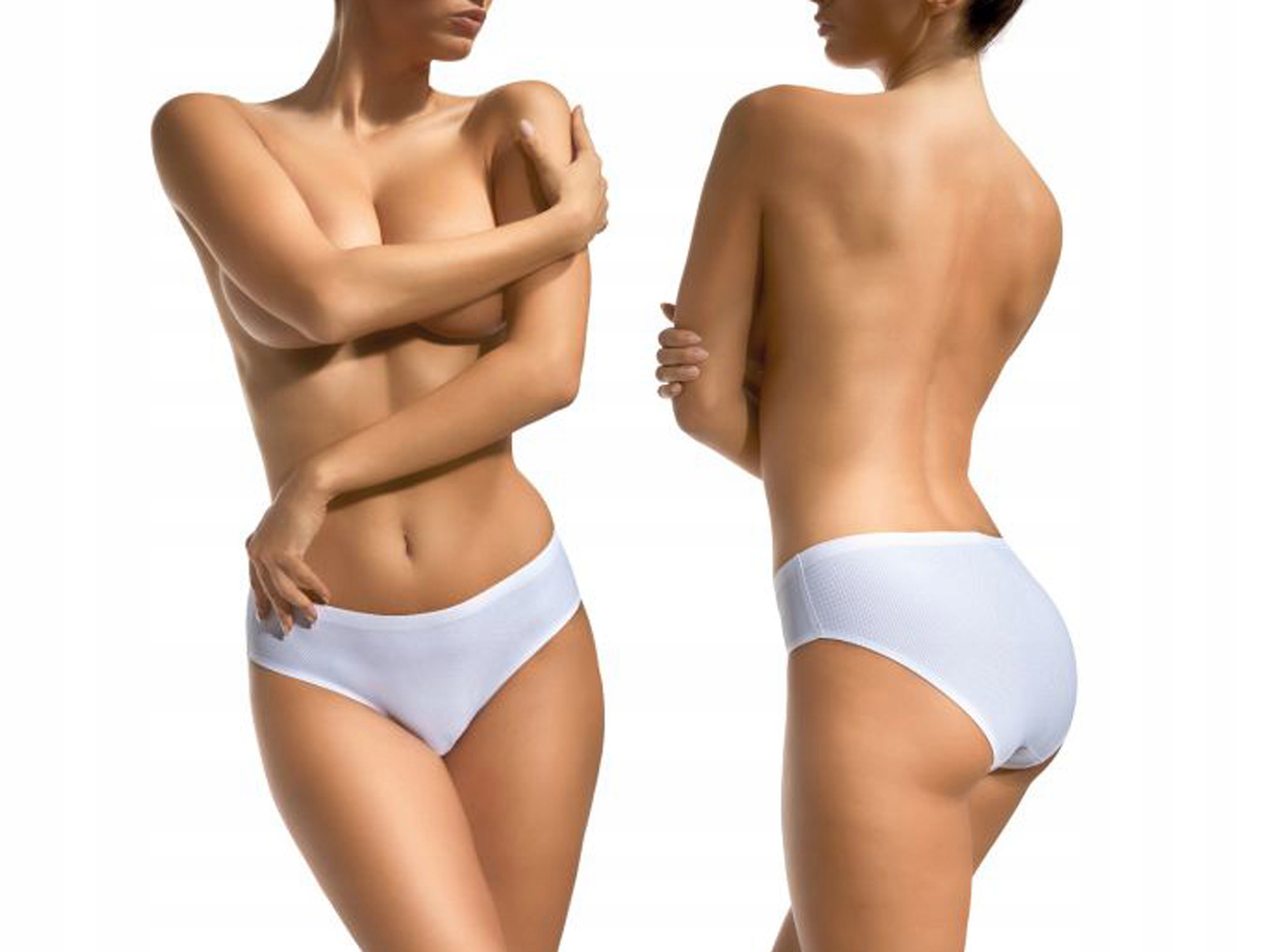 

Figi Babell 2002 Bezszwowe Oddychające Biały L