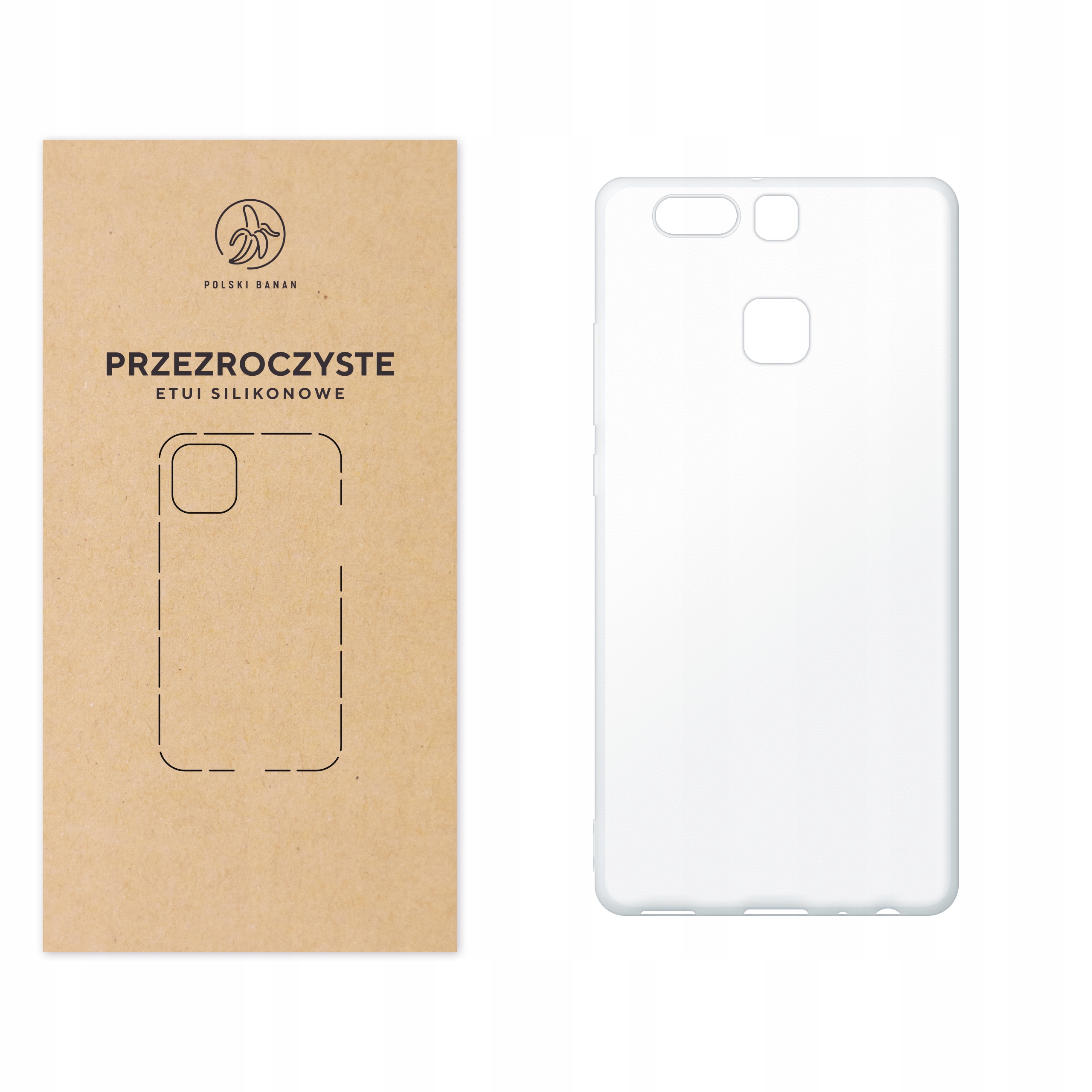 

Etui silikonowe Polski Banan do Huawei P9