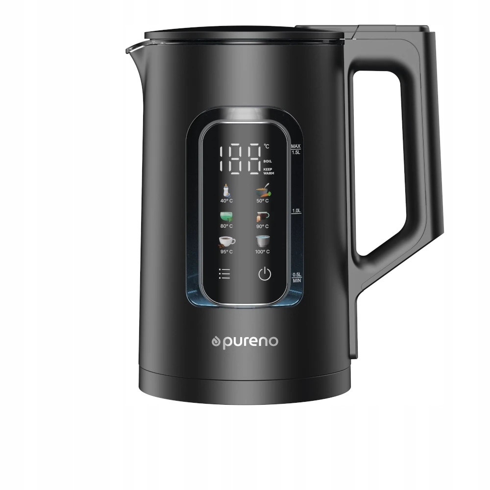 Czajnik elektryczny z automatyczną regulacją temperatury Pureno K100