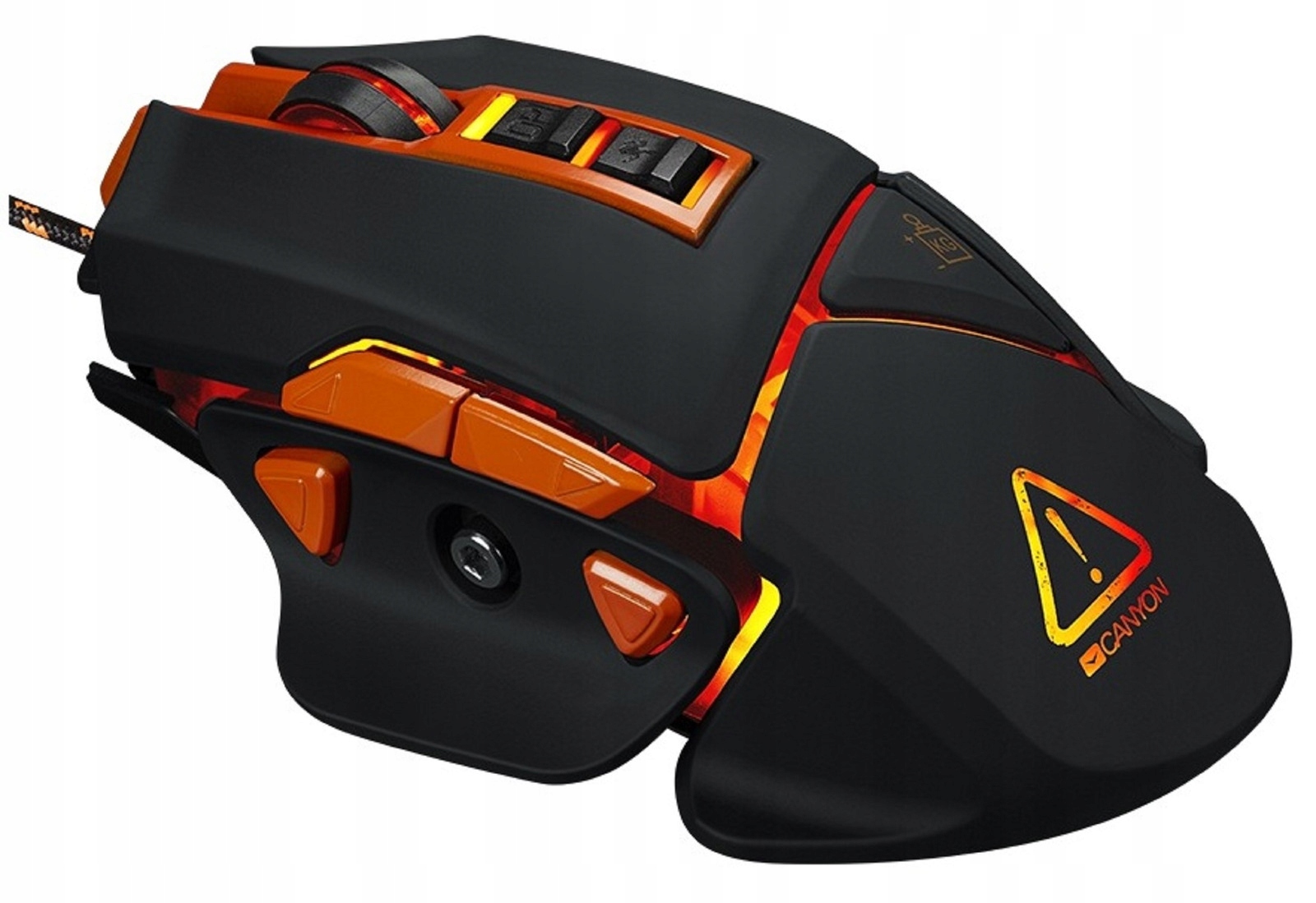 CANYON Mysz gamingowa Hazard GM-6 LED Czarna — 8