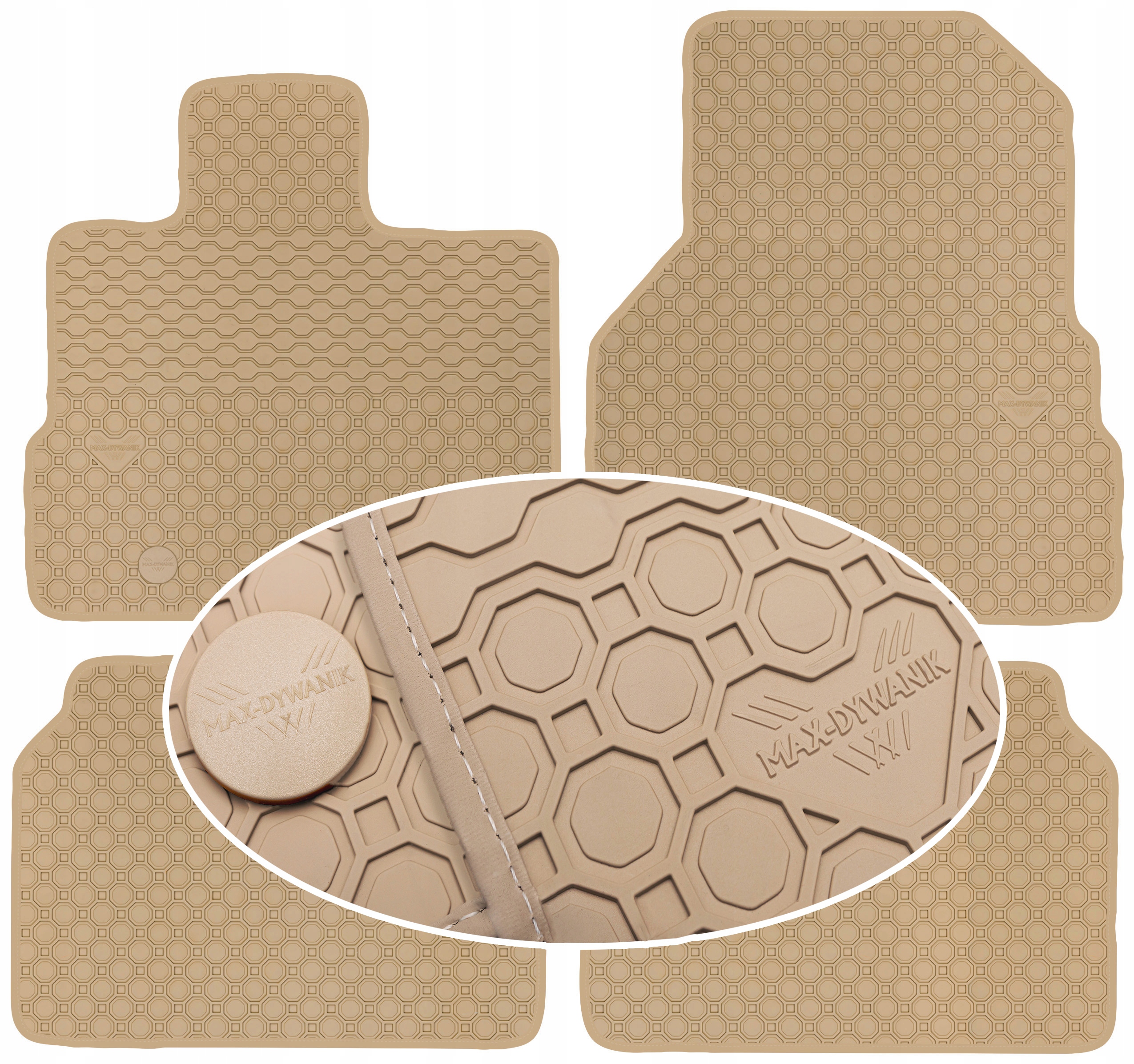 Chevrolet Equinox 2011-2017 Koberce Béžové