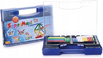 

Klocki Magnetyczne Supermag SuperMaxi 200 elemen.