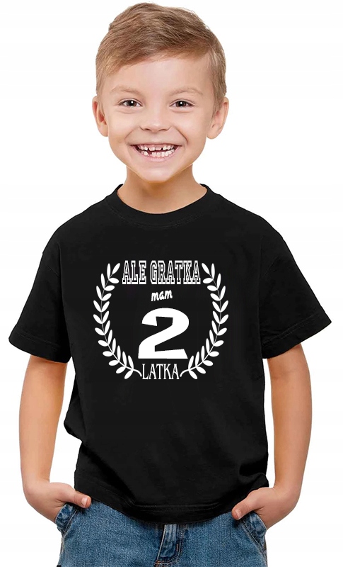 

Koszulka T-shirt urodzinowa Ale Gratka Mam 2 Latka