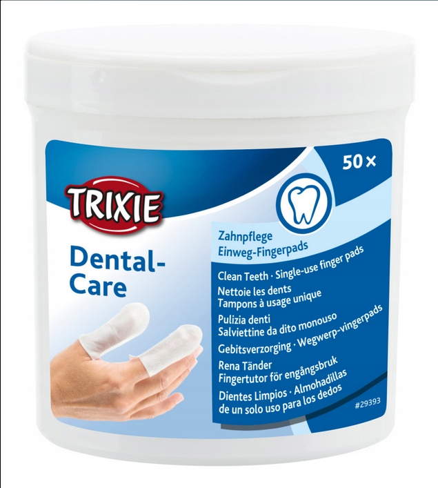 

Dental Care czyste zęby nakładki na palce 50 szt