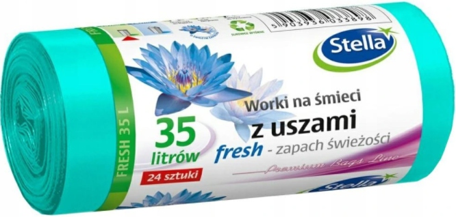 

Stella Worki na Śmieci z Uszami Zapachowe 35L 24sz