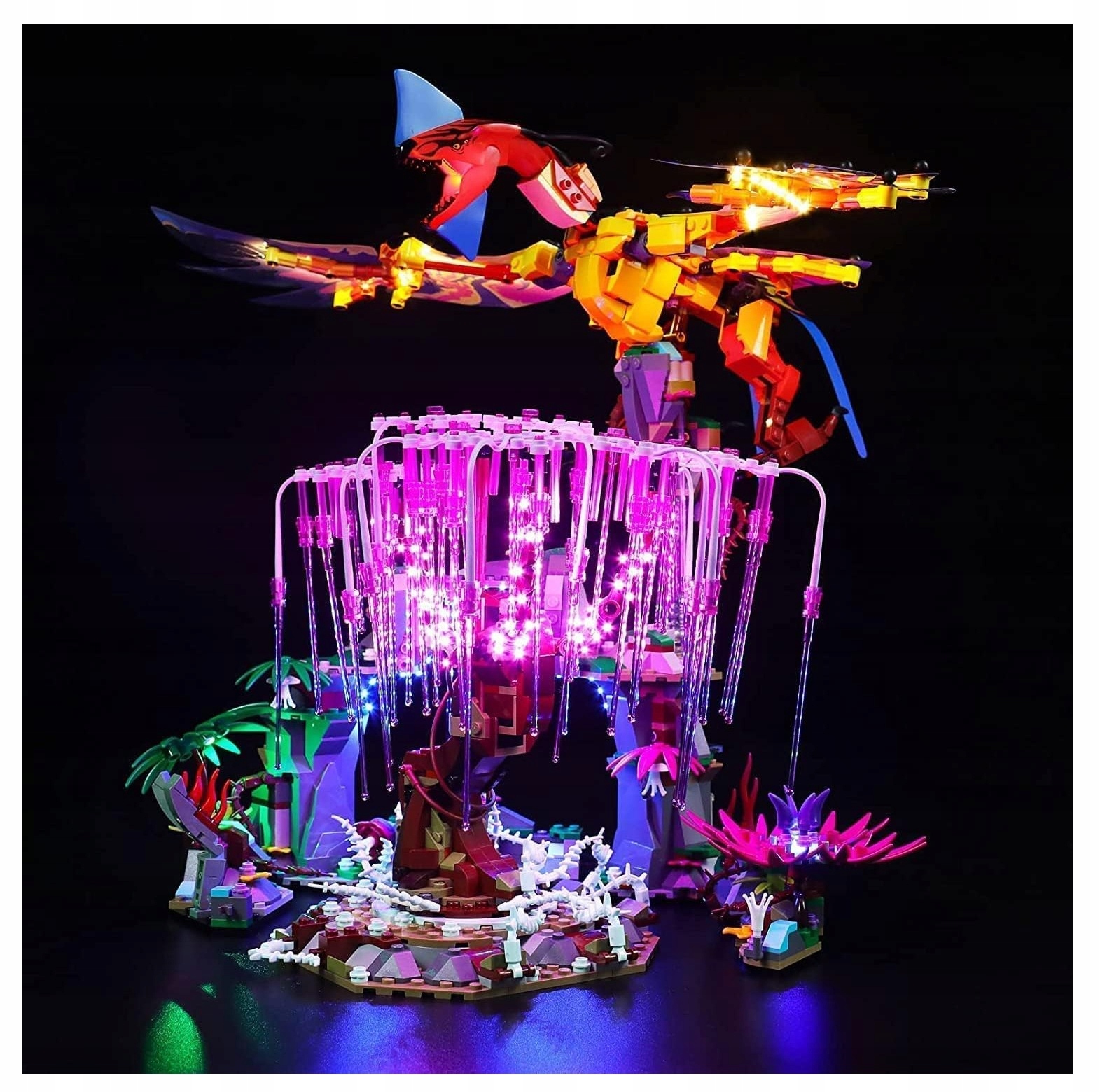 Sada Led osvětlení pro Lego Avatar Toruk Makto a Strom duší 42701 75574