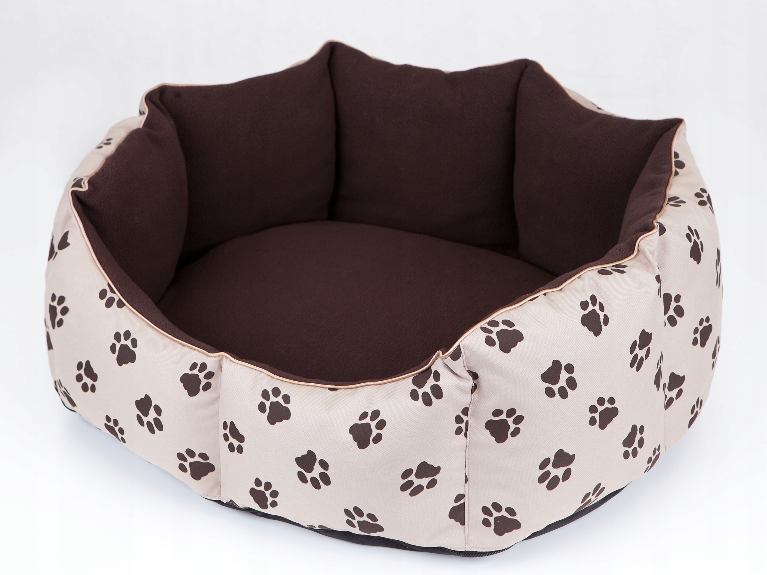 Pelíšek pro psa, oválná matrace, pohodlná podložka pro psa nebo kočku 60x55 cm