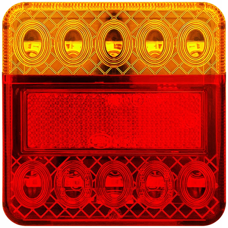 LAMPA ZESPOLONA DO PRZYCZEPKI TYLNA LED 12V 24V DIODOWA Z PRZEWODEM ZESTAW Strona zabudowy uniwersalne