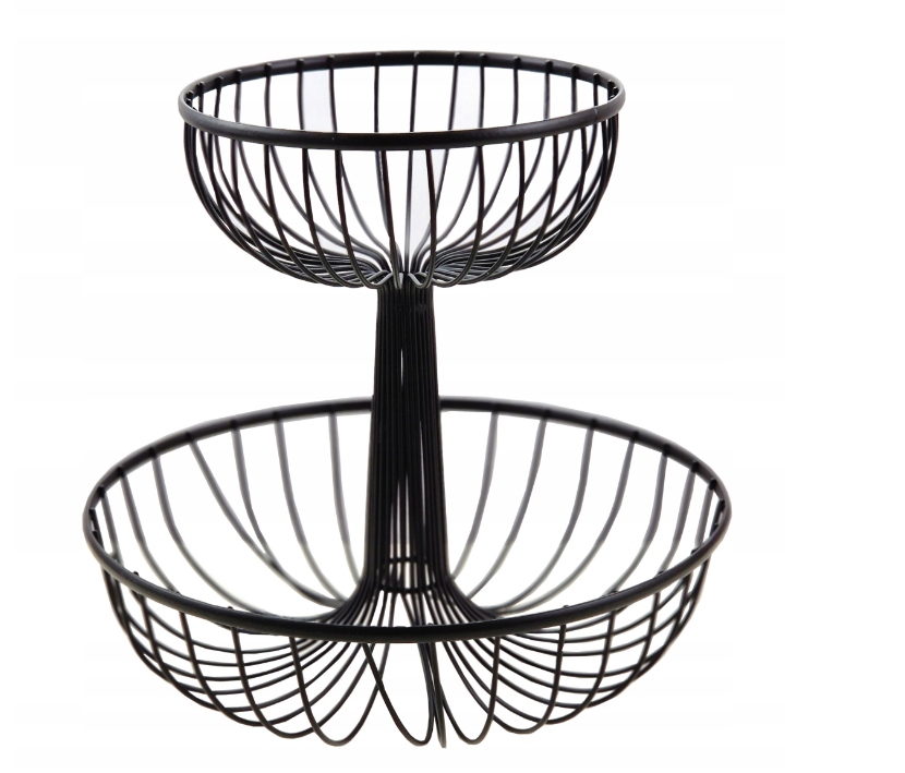 CZARNY LOFT KOSZYK NA OWOCE DRUCIANY PATERA MISA