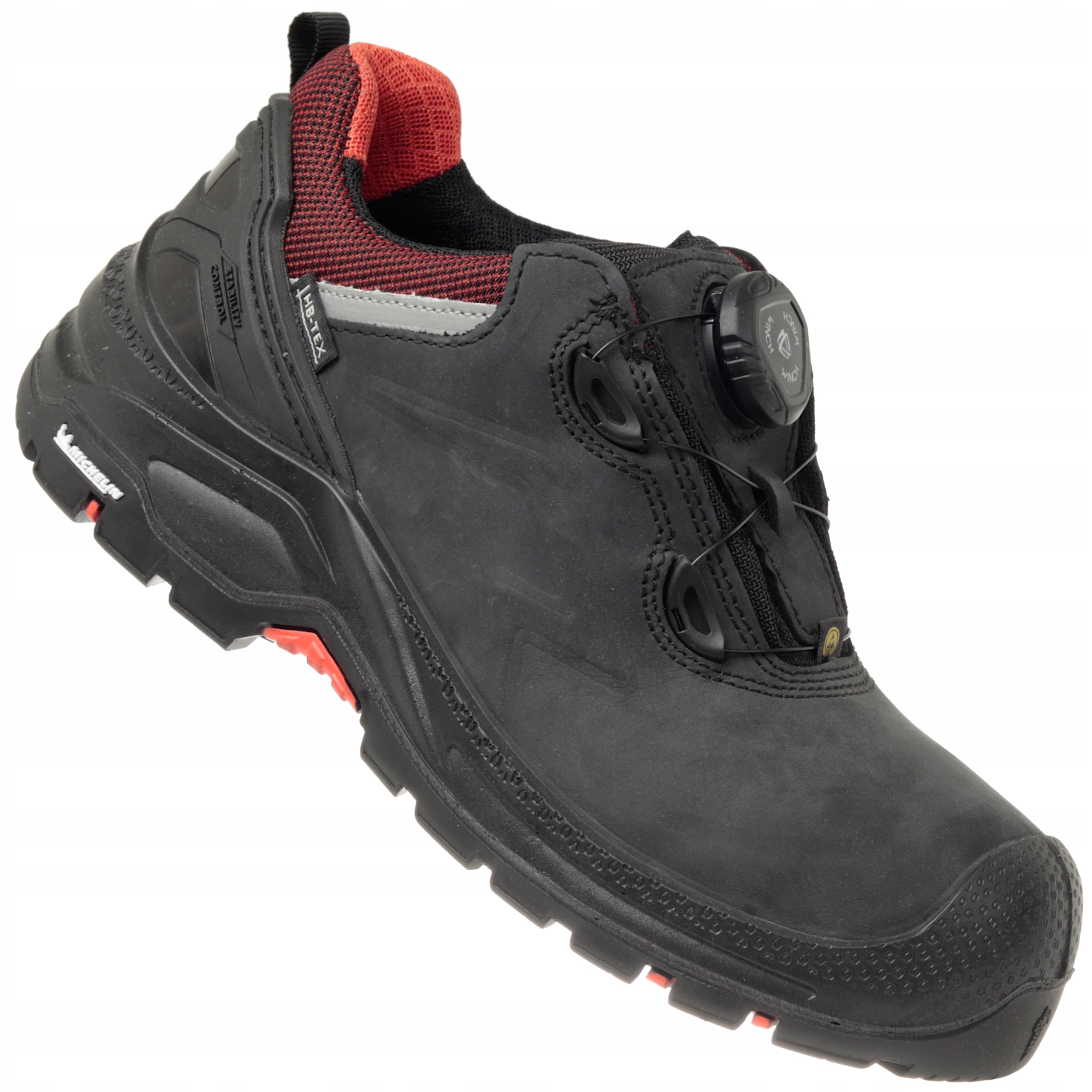 Buty robocze męskie Bhp S3S Talan Michelin Hro Esd skóra lekkie kevlar 46