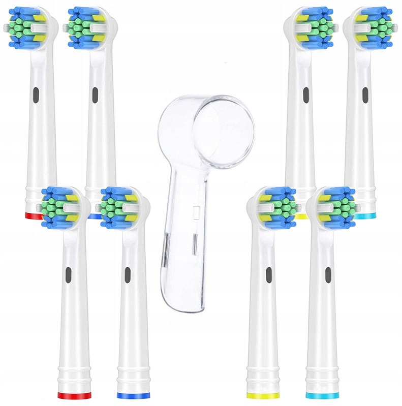 

8x Końcówki Do Szczoteczki Oral-b Braun Osłonka