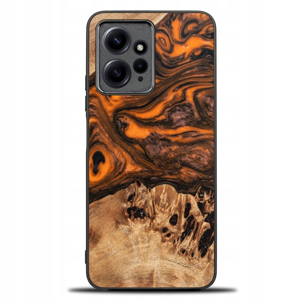 Pouzdro Bewood Unique Redmi Note 12 4G Oranžové