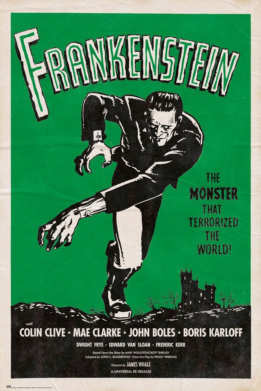 

Frankenstein plakat 61x91,5 cm