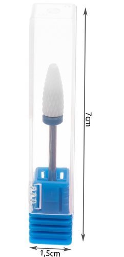 ZESTAW FREZÓW DO PAZNOKCI CERAMICZNE 5 + GRATIS Typ frezów ceramiczne