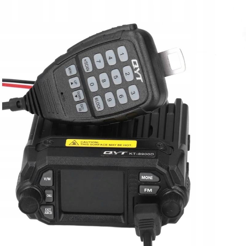 Qyt KT-8900D Vhf 136-174MHZ Uhf Mobilné Rádio Duobander 25W